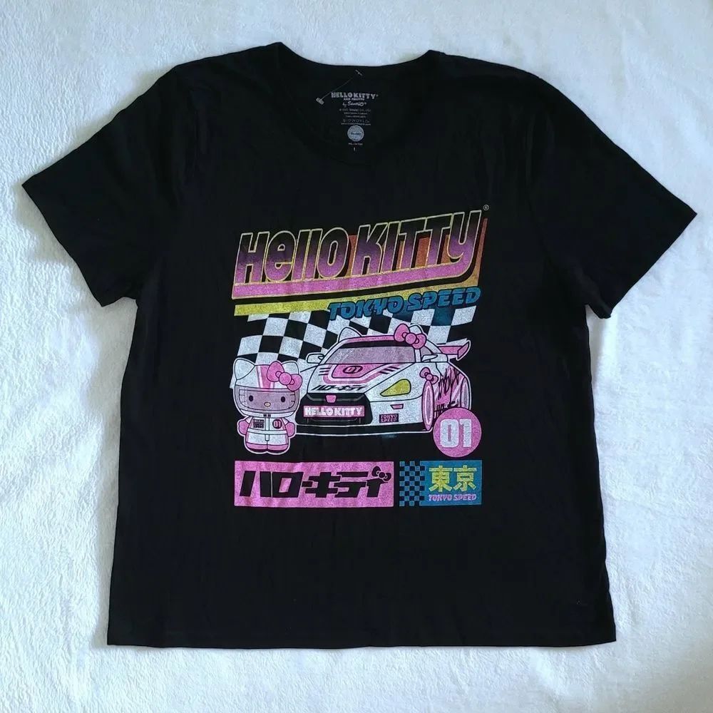 Hello👋 Kitty🐈 "Tokyo Speed"🚦 Tee👕 - NWOT